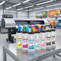 Tinta Printer Eco Solvent Bulk untuk Roland VG-640 VG-540 500ml Tinta TR2 Tinta Eco-Solvent TR untuk Printer Format Besar Pabrik