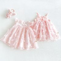 Robe de princesse en tulle style occidental pour filles, nouvelle collection été 2026, robe papillon pour filles