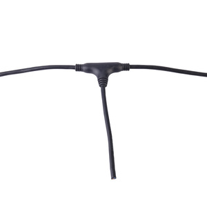 T型防水ワイヤーティーアダプターコネクタIP66定格純銅導体PVC絶縁カスタマイズ可能な電子機器 - Product Image 1