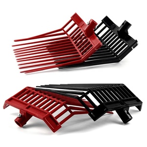 ODM OEM portatile rosso nero resistente in plastica cavallo forchetta di ricambio testa piccolo cavallo forcone per la vendita - Product Image 4