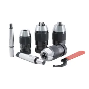 Mandril de taladro sin llave, herramientas de máquina, 13MM, 16mm, con ajuste de cono B16 B18, taladros automáticos sin llave