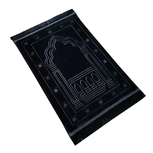 DAMAI <b>Prayer</b> <b>Mat</b> Medium Size Soft Thick Embossed Design Cotton Rectangle Indoor Use for Ramadan Worship Portable Durable - Product Image 2