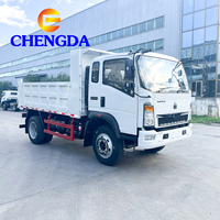 Camion benne de chantier HOWO 4x2, capacité de 12 tonnes, certifié EAC