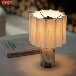 Thiết Kế Có Thể Sạc Lại LED Bảng Đèn Cạnh Giường Ngủ Đọc Sách Bằng Đá Cẩm Thạch Cơ Sở Cảm Ứng Hiện Đại Mờ LED Bảng Ánh Sáng Cho Bar Nhà Hàng - Product Image 4