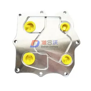 Diesel engine spare parts ISF2.8 ISF3.8 oil cooler core 5266955 5318533 for cummins parts