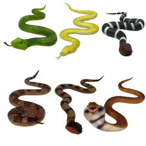 Wholesale Wild Animals Super Stretches Material Tpr Snake Lizard Toys