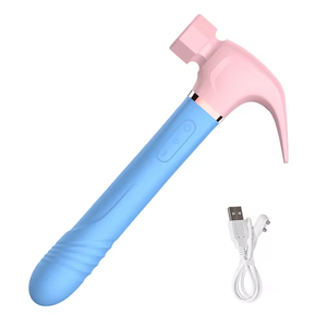 Vibrador Martillo Multifuncional, Máquina Sexual, Estimulación del Punto G, Dildo Telescópico, Masaje Vaginal, Succión de Clítoris, Masturbador Femenino - Product Image 6