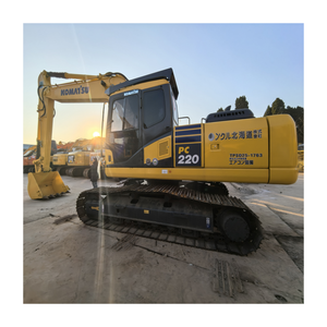 รถขุด Komatsu PC220-7 22 ตัน สภาพดี นำเข้าจากญี่ปุ่น ราคาถูก รถขุดตีนตะขาบอเนกประสงค์สำหรับขาย - Product Image 1