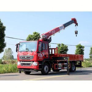 Prix d'usine original Sinotruk TX7 4*2 Camion grue à flèche droite avec flèche à 5 sections de 8T - Product Image 4