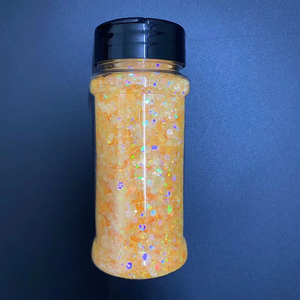 Poudre de paillettes de Noël en polyester résistant aux solvants PET en gros pour l'art des ongles et les gobelets - Product Image 3