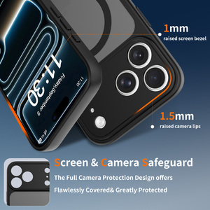 Funda Magnética de Alta Calidad para iPhone 1716 15 14 Pro Max, con Protección de Lente y Orificios Precisos, Tacto Suave - Product Image 3