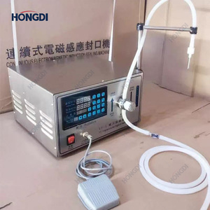 Machine semi-automatique pneumatique de haute précision pour le remplissage de liquides, idéale pour les applications alimentaires, chimiques, les boissons, l'eau pure, le miel et les flacons en verre. - Product Image 6