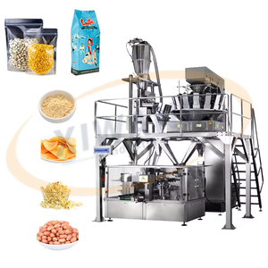 Nuts Chocolate Kraft Paper Bag Filling Machine Automatic Pouch Packing Machine <b>Stand</b> up Zipper Bag Doypack Packing - Product Image 6