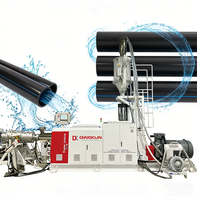 Single Screw Extruder Machine for HDPE