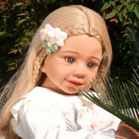 Poupées de princesse réalistes Lifereborn de 32 pouces (82 cm), articulées, corps entier, grande poupée, modèle de poupée reborn pour collection
