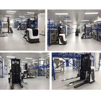 Robot Stacker AGV Harga Terjangkau 2 Ton AMR untuk Lini Produksi Bengkel