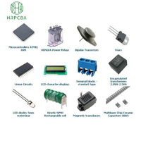 Lista de Bom para componentes electrónicos, IC, condensadores, resistencias, conectores, transistores, módulos inalámbricos e Iot, cristal, Etc.