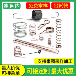 Compression Spring Manganese Steel Stainless Steel Coil Custom Made Non Standard Parts For Mechanical Use - Product Image 5