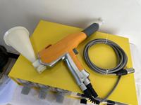 Cabina de recubrimiento en polvo industrial Sustrato de acero PLC controlado 110V/220V 1 año de garantía CASIO Elektro Statik Boya
