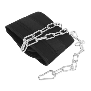 6with Chain and Carabiner for <strong>Dips</strong> <strong>Pull</strong> <strong>Ups</strong> and Weightlifting Exercises - Product Image 3