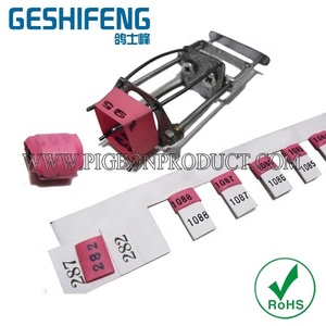 China Bron Getsmart Hoge Kwaliteit Spanje België Nl Postduif Ring Elastiekjes Rubber Ring Making Machine Voor Duiven - Product Image 4