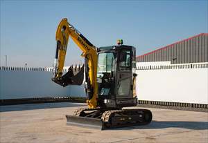 Miniexcavadora SE27SR de 2.8 Toneladas con Motor Yanmar, Control PLC y Alta Potencia de Excavación, Equipo de Construcción - Product Image 6