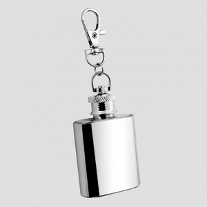 Borraccia in Acciaio con Clip a Molla da 29,5ml/1oz, Pratico Contenitore per Bevande - Product Image 2