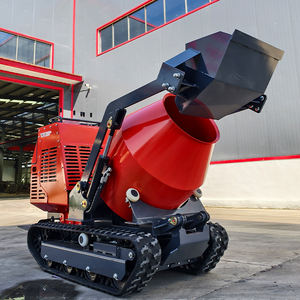 Gratis pengiriman Mini 300L Self-Loading Track <span class=keywords><strong>Mixer</strong></span> beton ponsel dengan pompa inti komponen mesin - Product Image 6