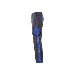 Pantalon mASCOT Oldenburg Taille 52 noir-bleu/bleu bleuet 65% PES/35% coton - Product Image 3