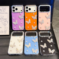 Coque de téléphone antichoc Bling Flasher Butter pour iPhone 18 (tous modèles), 17, 16 Pro Max, 15, 14, 13 – Vente en gros usine