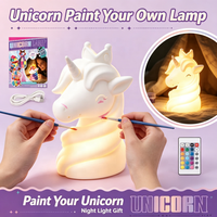 Kit de peinture DIY Lampe Licorne et Artisanat Lune pour Chambre à Coucher, Édition pour Détaillants et Acheteurs Professionnels, Sélection pour la Revente Mondiale