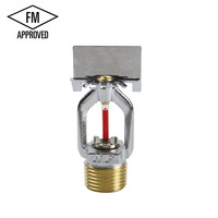 Tête de sprinkler certifiée FM, système de sprinkler automatique pour la lutte contre l'incendie, protection incendie, Ca-Fire