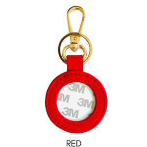 Creative DIY Embroidered PU <b>Leather</b> <b>Keychain</b> with Adhesive Backing, Suitable for Hand-Painted Embroidery Canvas Key Pendant - Product Image 3