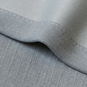 Nuevo producto tejido 100% poliéster color sólido moderno de lujo <span class=keywords><strong>2</strong></span> piezas cortinas - Product Image 6