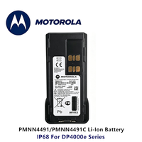 Motorola PMNN4491 PMNN4491C IP68 Baterai Lithium-ion Kapasitas Tinggi 2100mAh untuk Radio Dua Arah DP2000 DP4000 XiR P6600