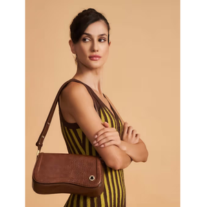 Bolso cruzado de cuero para mujer, moderno, 100% genuino, hecho a mano, duradero, ligero, elegante, perfecto - Product Image 6