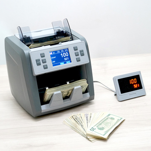 Compteur de billets et détecteur de devises mixtes USD <span class=keywords><strong>EUR</strong></span> GBP CAD MXP en plastique GRACETEK 1200 billets/min avec écran LCD - Product Image 5