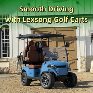 72V Lithium Golf giỏ hàng bốn chỗ Mười điểm một inch hiển thị 150km phạm vi cuối cùng điện Golf giỏ hàng - Product Image 4