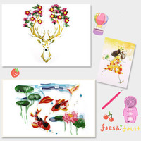 Kit de papier Quilling pour bricolage fait à la main