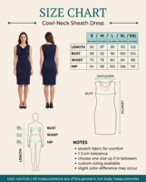 Robe fourreau élégante sans manches à col bénitier 240 GSM pour femme, longueur genou, pour le bureau et les affaires, opaque, avec logo personnalisé OEM, vente en gros