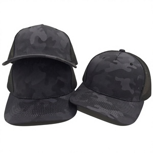 High Quality <b>Camo</b> Trucker Hat Custom Logo Blank Mesh <b>Cap</b> Low MOQ Wholesale Outdoor Tactical Hunting Headwear - Product Image 3
