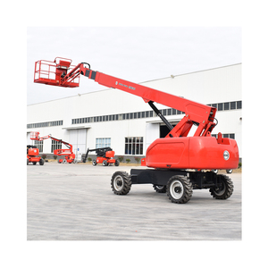 Precio de fábrica Elevador de pluma articulado hidráulico autopropulsado Nuevo usado 20m 60m 450kg Capacidad de carga para cojinete de bomba de motor agrícola - Product Image 4