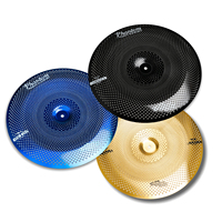 18-inch China Cymbal, Hammered Alloy Cymbals, Professional Percussion Instruments, Musical Instrument Parts
