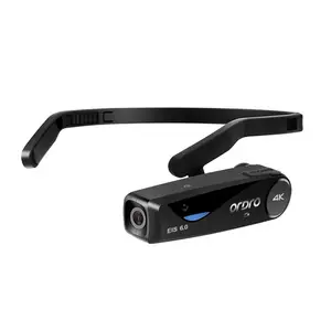 2024 baru 4K Headset Vlog Camcorder anti-guncang aplikasi kamera + gelang pengendali jarak jauh 1000mAh Film Camcorder