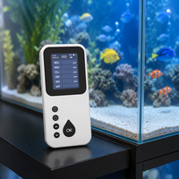Kit de test d'eau numérique pour aquarium d'eau douce et d'eau salée, test du pH, des nitrates, des nitrites, du chlore, de la dureté totale, du carbonate