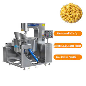 Máquina para Hacer Palomitas de Maíz Industrial Grande, Totalmente Automática, a Gas y Eléctrica, con Recubrimiento, para Palomitas de Maíz con Sabor a Champiñón y Manzana Grande - Product Image 5