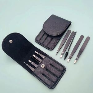 Precision Stainless Steel Eyebrow & Eyelash Tweezers 96 <b>Clip</b> Set with Pointed Tip Makeup Tools - Product Image 6