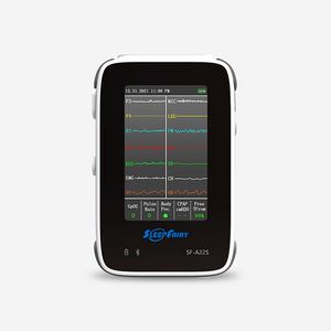 XZA22S 28 canaux, certifié AASM Grade I, PSG Classe II, certifié ISO 13458, échantillonnage 10000Hz, écran TFT indépendant, diagnostic du sommeil toutes situations - Product Image 1