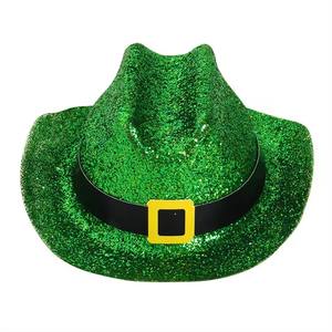 Mini sombreros <span class=keywords><strong>de</strong></span> plástico para el Día <span class=keywords><strong>de</strong></span> San Patricio, accesorios con logotipo imprimible, sombrero con purpurina <span class=keywords><strong>de</strong></span> trébol <span class=keywords><strong>de</strong></span> Irlanda, sombreros <span class=keywords><strong>de</strong></span> copa para mascotas con purpurina para festivales irlandeses - Product Image 3