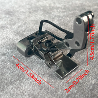 Accessoires de Machine à coudre industrielle PIN SEAM Bordure en acier Pliant Pressage Pied Nouvelles pièces de rechange Pied-de-biche Machine à vêtements
